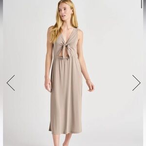 NWT Splendid Jewelry Reversible Cutout Dress NAVY size XL